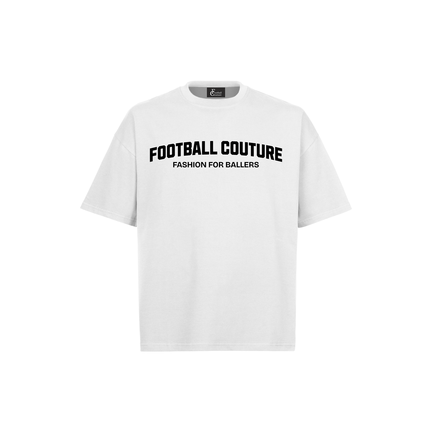 FC CURVED BASIC - WHITE OVERSIZED